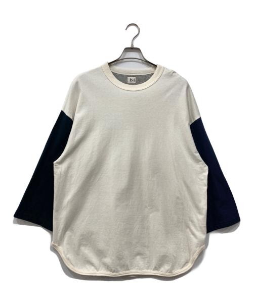 blurhms ROOTSTOCK（ブラームスルーツストック）blurhms ROOTSTOCK (ブラームスルーツストック) JOURNAL STANDARD (ジャーナルスタンダード) 別注Football Tee blurhms ホワイト サイズ:3の古着・服飾アイテム