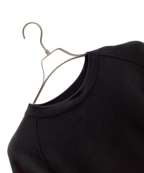 Graphpaper（グラフペーパー）Graphpaper (グラフペーパー) LOOPWHEELER for Graphpaper Raglan Sweat ブラック サイズ:2の古着・服飾アイテム