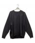 Graphpaper（グラフペーパー）の古着「LOOPWHEELER for Graphpaper Raglan Sweat」｜ブラック