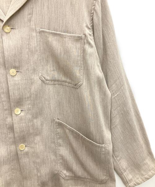 AURALEE（オーラリー）AURALEE (オーラリー) COTTON WOOL DOUBLE CLOTH BLOUZON グレー サイズ:5の古着・服飾アイテム