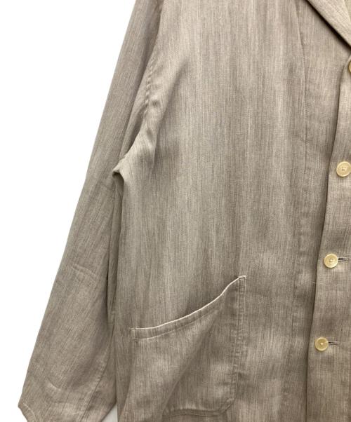 AURALEE（オーラリー）AURALEE (オーラリー) COTTON WOOL DOUBLE CLOTH BLOUZON グレー サイズ:5の古着・服飾アイテム