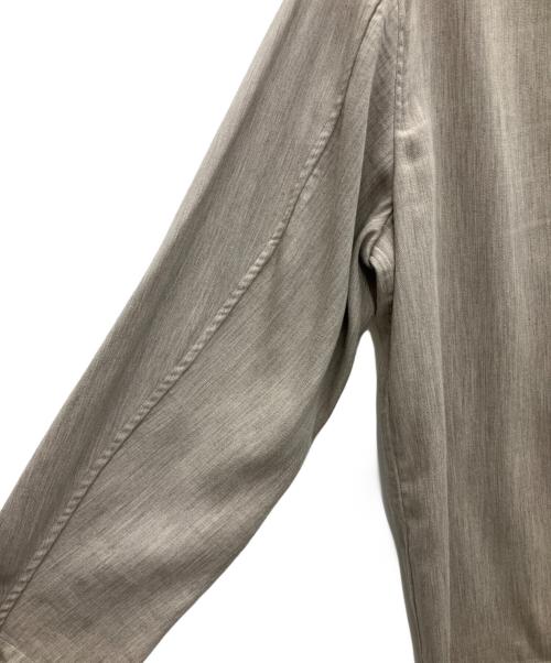 AURALEE（オーラリー）AURALEE (オーラリー) COTTON WOOL DOUBLE CLOTH BLOUZON グレー サイズ:5の古着・服飾アイテム