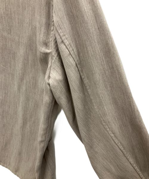 AURALEE（オーラリー）AURALEE (オーラリー) COTTON WOOL DOUBLE CLOTH BLOUZON グレー サイズ:5の古着・服飾アイテム