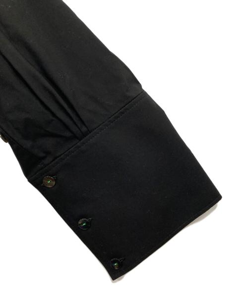 ENFOLD（エンフォルド）ENFOLD (エンフォルド) スタンダードシャツ ブラック サイズ:38の古着・服飾アイテム