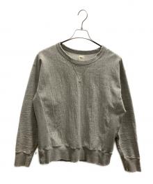 Ron Herman（ロンハーマン）の古着「ダメージクルーネックスウェット」｜グレー