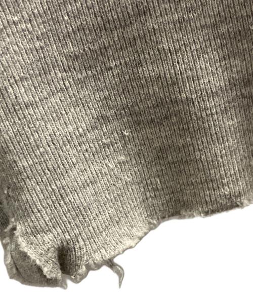 Ron Herman（ロンハーマン）Ron Herman (ロンハーマン) ダメージクルーネックスウェット グレー サイズ:SIZE Sの古着・服飾アイテム