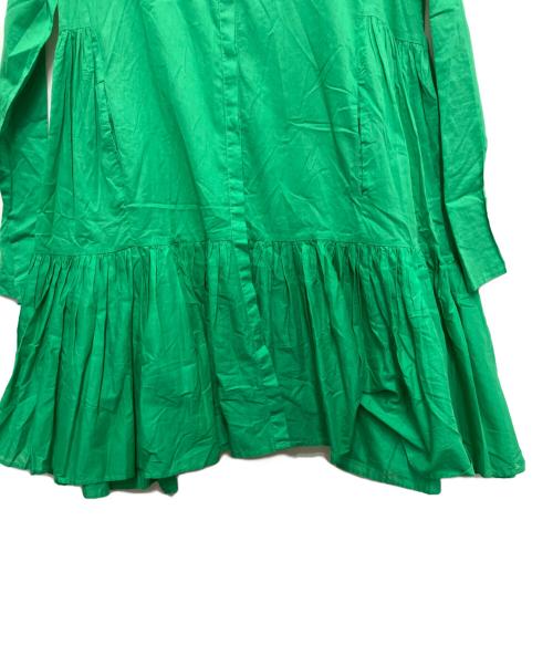 merlette（マーレット）merlette (マーレット) Ron Herman (ロンハーマン) 別注ティアードドレス グリーン サイズ:Sの古着・服飾アイテム