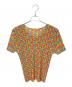 PLEATS PLEASE（プリーツプリーズ）の古着「幾何学模様プリーツカットソー」｜マルチカラー