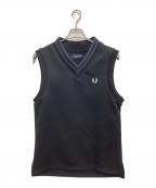 FRED PERRYフレッドペリー）の古着「チルデンベスト」｜ブラック