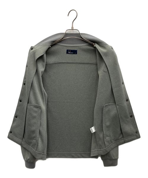 FRED PERRY（フレッドペリー）FRED PERRY (フレッドペリー) ジャージースナップボタンジャケット グレー サイズ:XSの古着・服飾アイテム