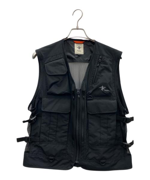 FOX FIRE（フォックスファイヤー）FOX FIRE (フォックスファイヤー) フォトレック マルチレイヤー ベスト ブラック サイズ:Lの古着・服飾アイテム