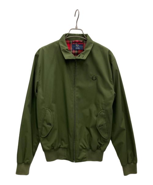 FRED PERRY（フレッドペリー）FRED PERRY (フレッドペリー) ハリントンジャケット グリーン サイズ:XSの古着・服飾アイテム