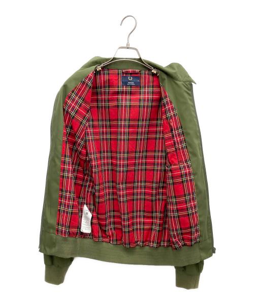 FRED PERRY（フレッドペリー）FRED PERRY (フレッドペリー) ハリントンジャケット グリーン サイズ:XSの古着・服飾アイテム