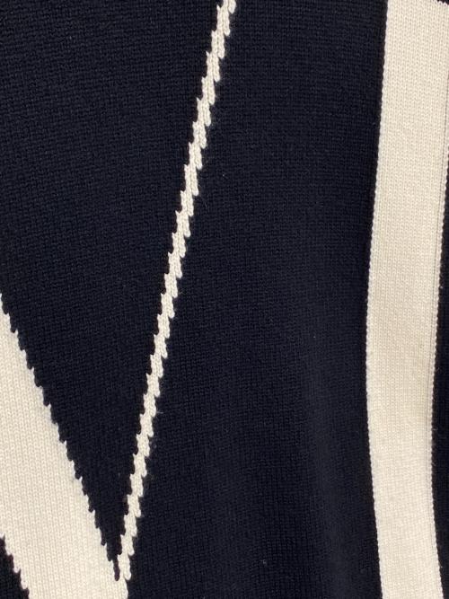 VALENTINO（ヴァレンティノ）VALENTINO (ヴァレンティノ) カシミヤロゴニット ブラック サイズ:Sの古着・服飾アイテム