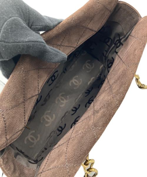 CHANEL（シャネル）CHANEL (シャネル) スエードトートバッグ ブラウンの古着・服飾アイテム