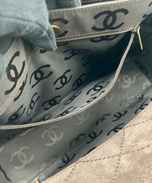 CHANEL（シャネル）CHANEL (シャネル) スエードトートバッグ ブラウンの古着・服飾アイテム