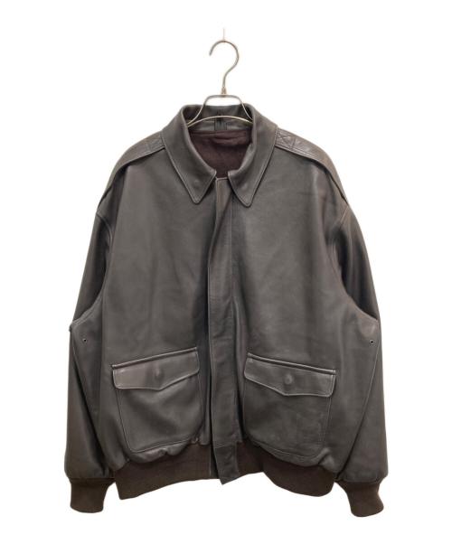 COMOLI（コモリ）COMOLI (コモリ) シープスキンA-2ジャケット ブラウン サイズ:3の古着・服飾アイテム