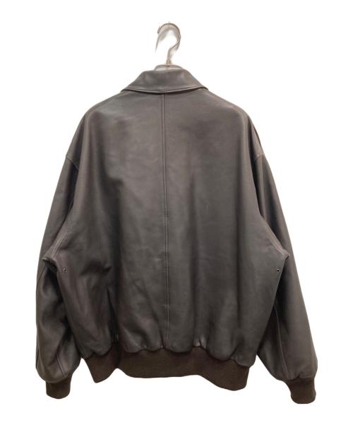 COMOLI（コモリ）COMOLI (コモリ) シープスキンA-2ジャケット ブラウン サイズ:3の古着・服飾アイテム