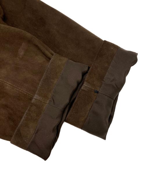 COMOLI（コモリ）COMOLI (コモリ) スエード2Bジャケット ブラウン サイズ:3の古着・服飾アイテム