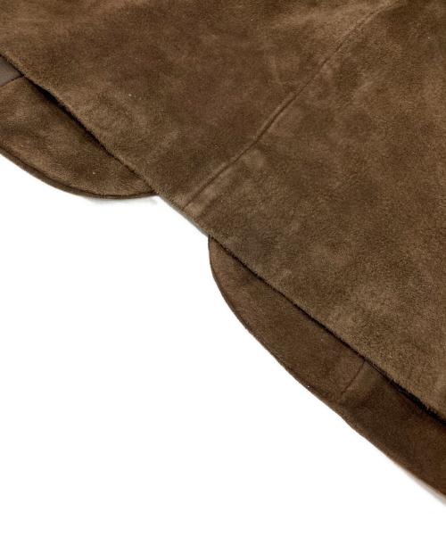 COMOLI（コモリ）COMOLI (コモリ) スエード2Bジャケット ブラウン サイズ:3の古着・服飾アイテム