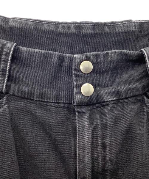 COMOLI（コモリ）COMOLI (コモリ) コットンツイルライダースパンツ ブラック サイズ:3の古着・服飾アイテム