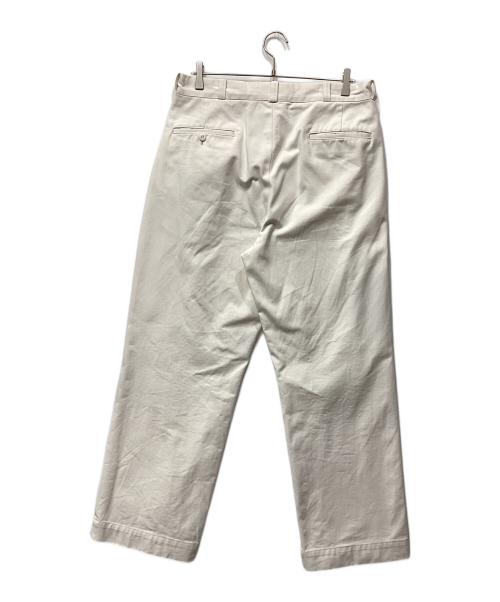 LE（エルイー）LE (エルイー) チノパン L'ECHOPPEオリジナル ナチュラルホワイト サイズ:3の古着・服飾アイテム