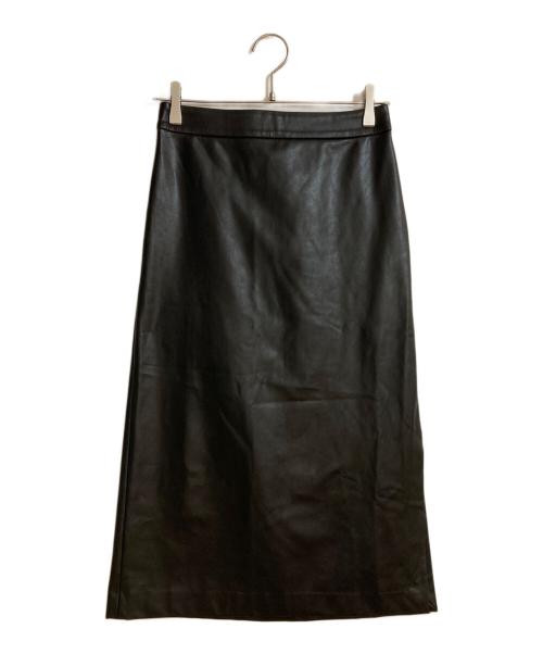 theory luxe（セオリーリュクス）theory luxe (セオリーリュクス) SOFT FAUX LEATHER ESME/ソフトフェイクレザー ブラック サイズ:38の古着・服飾アイテム