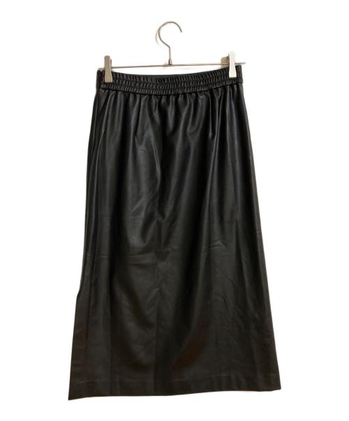 theory luxe（セオリーリュクス）theory luxe (セオリーリュクス) SOFT FAUX LEATHER ESME/ソフトフェイクレザー ブラック サイズ:38の古着・服飾アイテム