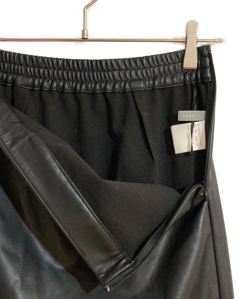 theory luxe（セオリーリュクス）theory luxe (セオリーリュクス) SOFT FAUX LEATHER ESME/ソフトフェイクレザー ブラック サイズ:38の古着・服飾アイテム