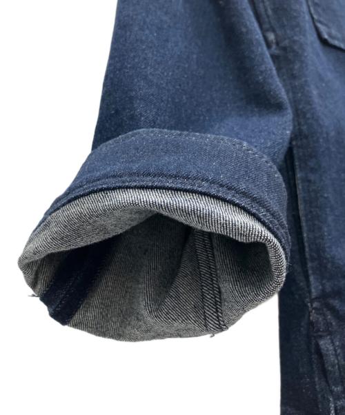 B:MING LIFE STORE by BEAMS（ビーミングライフストア バイ ビームス）B:MING LIFE STORE by BEAMS (ビーミングライフストア バイ ビームス) デニムジャージCPOジャケット インディゴ サイズ:SIZELの古着・服飾アイテム