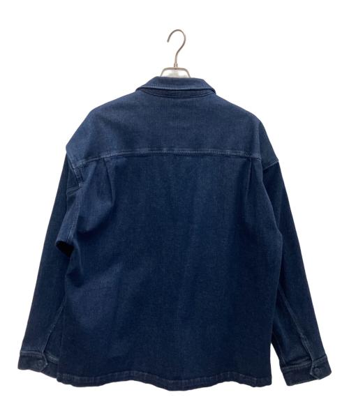 B:MING LIFE STORE by BEAMS（ビーミングライフストア バイ ビームス）B:MING LIFE STORE by BEAMS (ビーミングライフストア バイ ビームス) デニムジャージCPOジャケット インディゴ サイズ:SIZELの古着・服飾アイテム