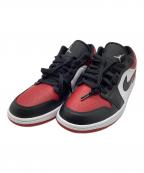NIKEナイキ）の古着「AIR JORDAN 1 LOW/エアジョーダン1 ブレッドトゥ レザー」｜レッド