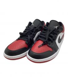 NIKE（ナイキ）の古着「 AIR JORDAN 1 LOW/エアジョーダン1 ブレッドトゥ レザー 」｜レッド