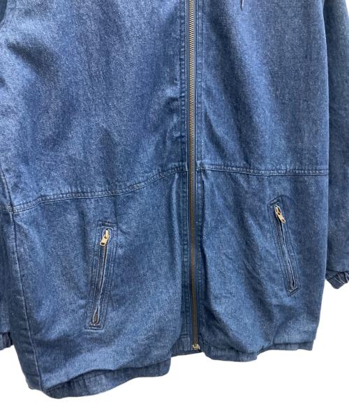 basic EDITIONS（ベーシック エディション）basic EDITIONS (ベーシック エディション) デニムフーデッドコート インディゴ サイズ:Sの古着・服飾アイテム