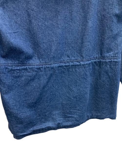 basic EDITIONS（ベーシック エディション）basic EDITIONS (ベーシック エディション) デニムフーデッドコート インディゴ サイズ:Sの古着・服飾アイテム