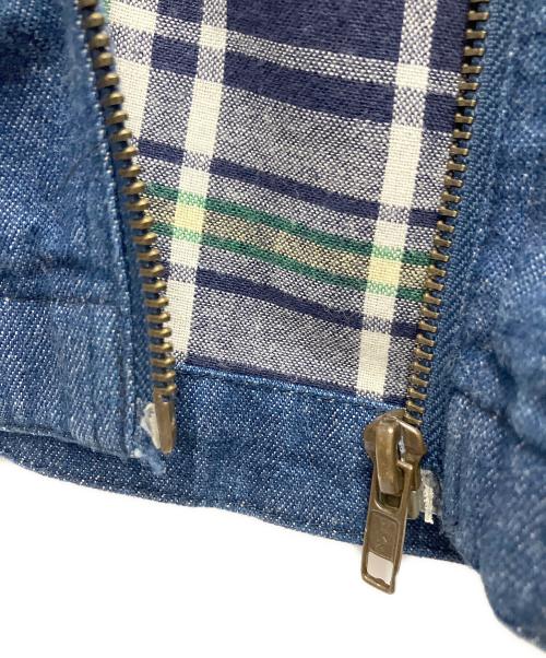 basic EDITIONS（ベーシック エディション）basic EDITIONS (ベーシック エディション) デニムフーデッドコート インディゴ サイズ:Sの古着・服飾アイテム