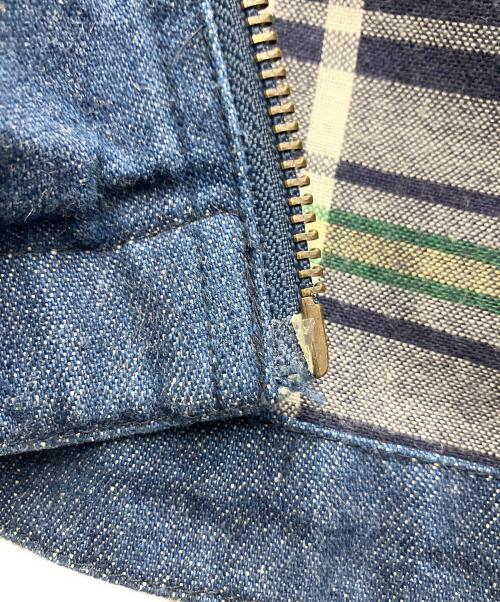 basic EDITIONS（ベーシック エディション）basic EDITIONS (ベーシック エディション) デニムフーデッドコート インディゴ サイズ:Sの古着・服飾アイテム