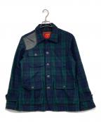 WOOLRICHウールリッチ）の古着「ウールハンティングジャケット」｜ネイビー