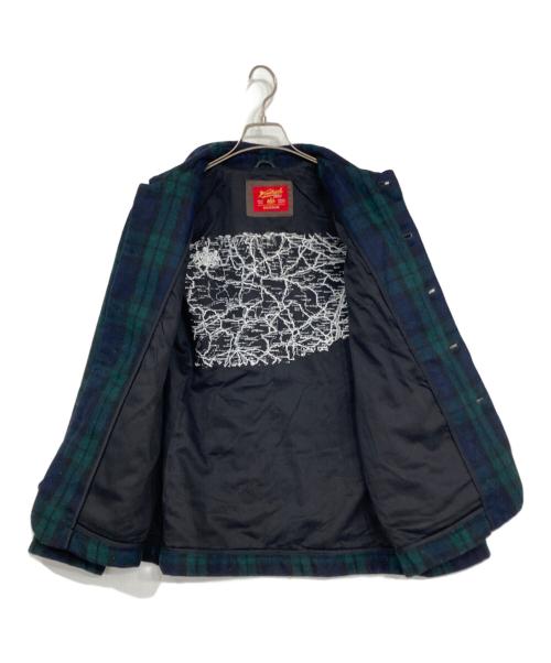 WOOLRICH（ウールリッチ）WOOLRICH (ウールリッチ) ウールハンティングジャケット ネイビー サイズ:Mの古着・服飾アイテム