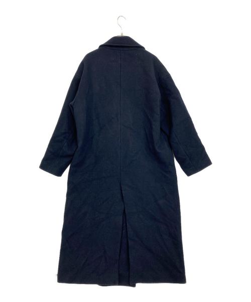 foufou（フーフー ザドレス）foufou (フーフー) メルトンダブルコート ネイビー サイズ:1の古着・服飾アイテム