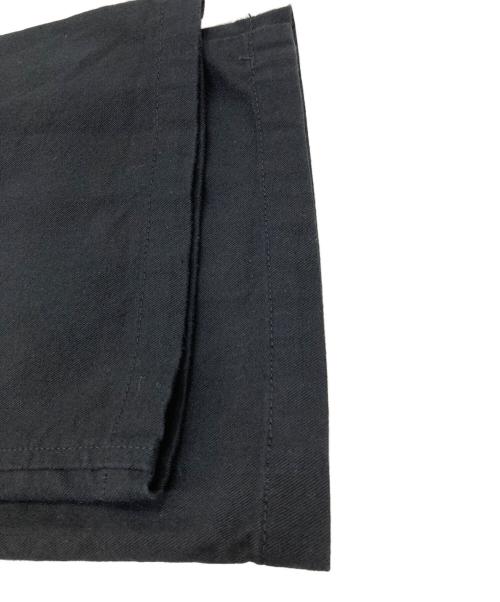 caqu（サキュウ）caqu (サキュウ) two tuck chino II ブラック サイズ:SIZE 2の古着・服飾アイテム