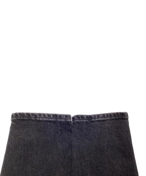 POLO RALPH LAUREN（ポロ・ラルフローレン）POLO RALPH LAUREN (ポロ・ラルフローレン) ハイライズ テーパード フィット ジーンズ ブラック サイズ:26の古着・服飾アイテム