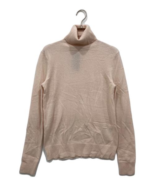 POLO RALPH LAUREN（ポロ・ラルフローレン）POLO RALPH LAUREN (ポロ・ラルフローレン) カシミヤタートルネックニット ピンク サイズ:S 未使用品の古着・服飾アイテム