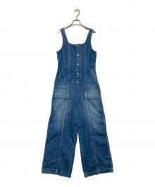 SERGE de bleu（サージ デ ブルー）の古着「SALOPETTE」｜インディゴ