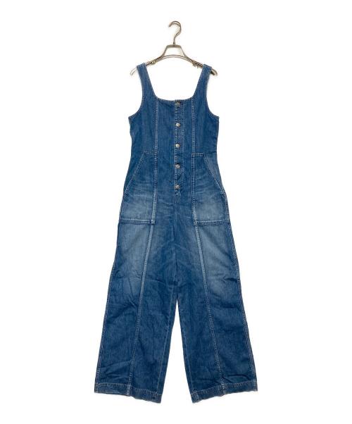 SERGE de bleu（サージ デ ブルー）SERGE de bleu (サージ デ ブルー) SALOPETTE インディゴ サイズ:38の古着・服飾アイテム