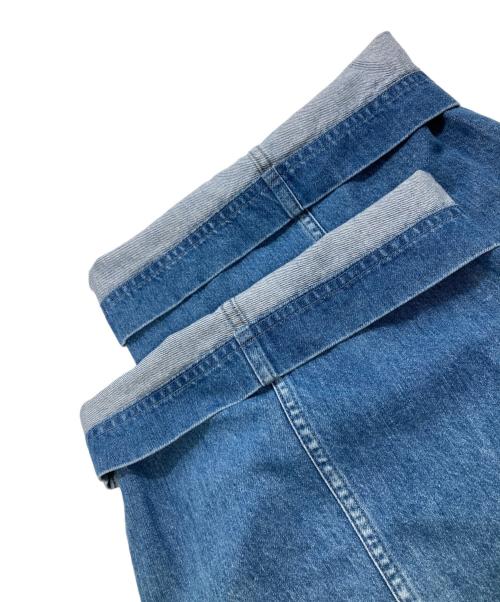 SERGE de bleu（サージ デ ブルー）SERGE de bleu (サージ デ ブルー) SALOPETTE インディゴ サイズ:38の古着・服飾アイテム