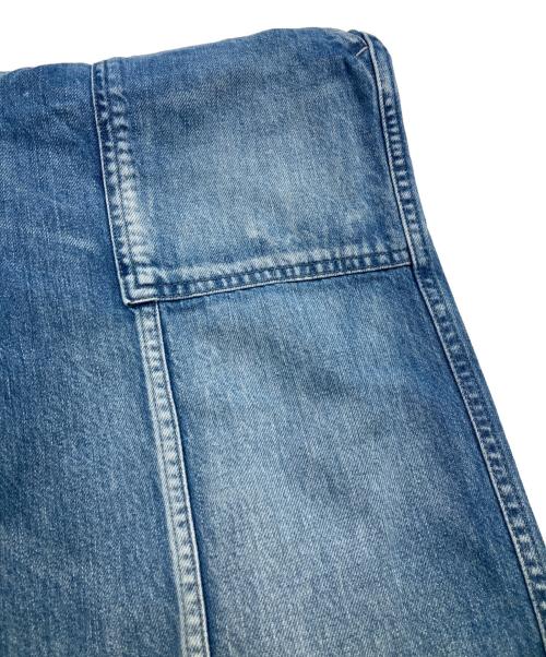 SERGE de bleu（サージ デ ブルー）SERGE de bleu (サージ デ ブルー) SALOPETTE インディゴ サイズ:38の古着・服飾アイテム