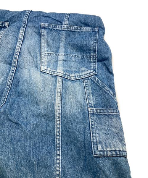 SERGE de bleu（サージ デ ブルー）SERGE de bleu (サージ デ ブルー) SALOPETTE インディゴ サイズ:38の古着・服飾アイテム