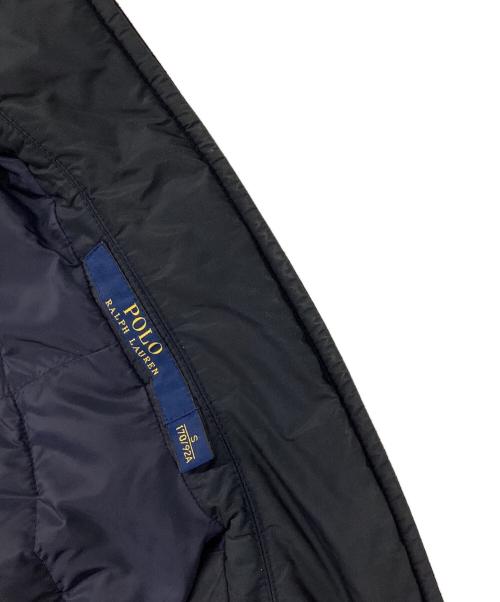 POLO RALPH LAUREN（ポロ・ラルフローレン）POLO RALPH LAUREN (ポロ・ラルフローレン) エルボーパッチダウンジャケット ネイビー サイズ:Sの古着・服飾アイテム