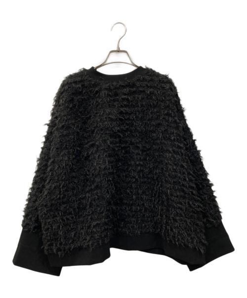 ALEGRE（アレグレ）ALEGRE (アレグレ) シャギープルオーバー ブラック サイズ:38の古着・服飾アイテム